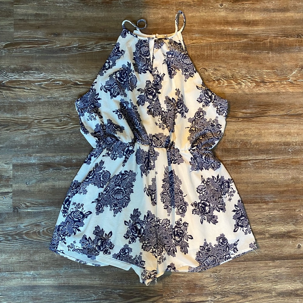Halter top romper